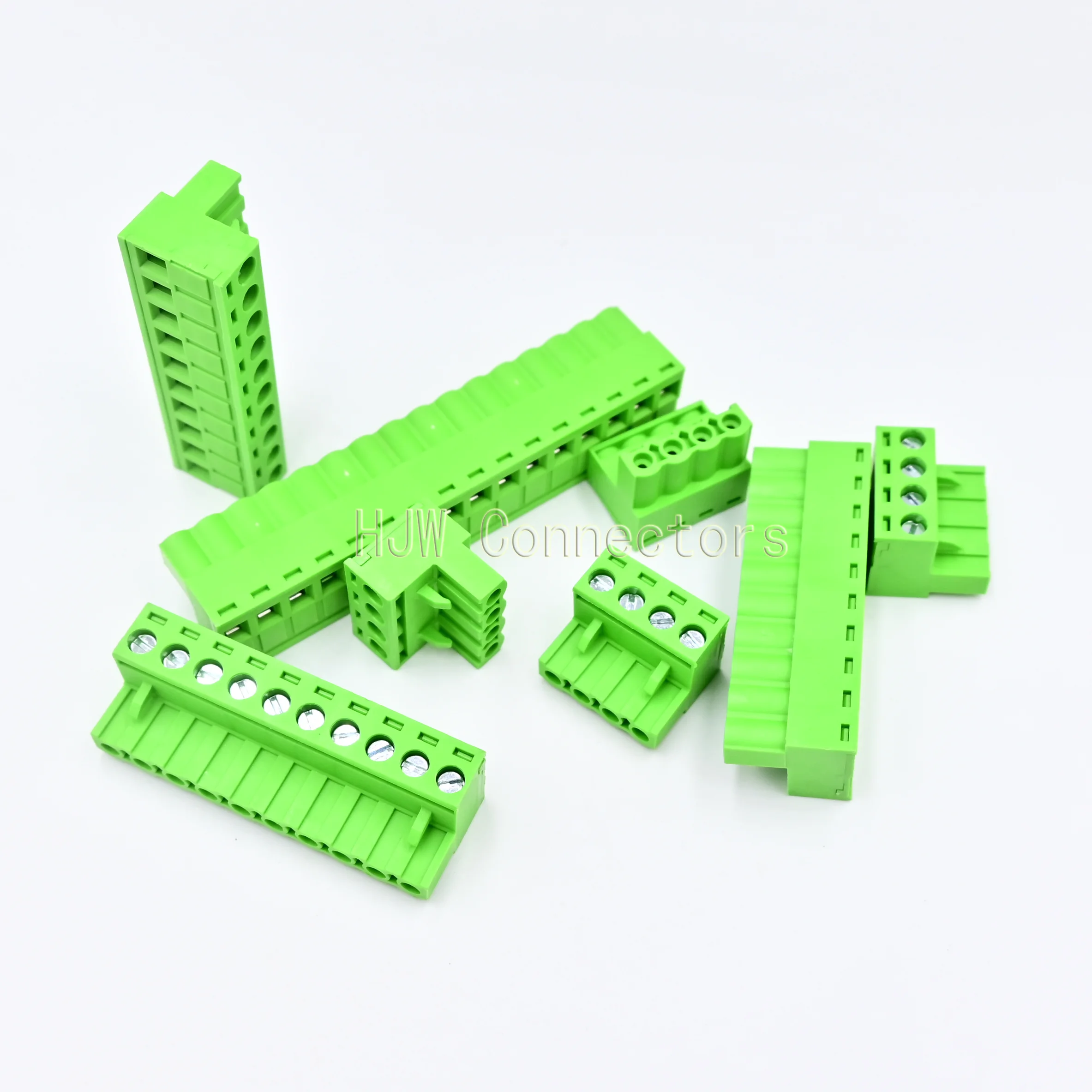 

2EDG 5.08mm PCB Screw Terminal Block Connector 2EDG5.08 Plug-in Type Straight Needle Set PCB Terminals Wire Connector 2/3/4/5/6P