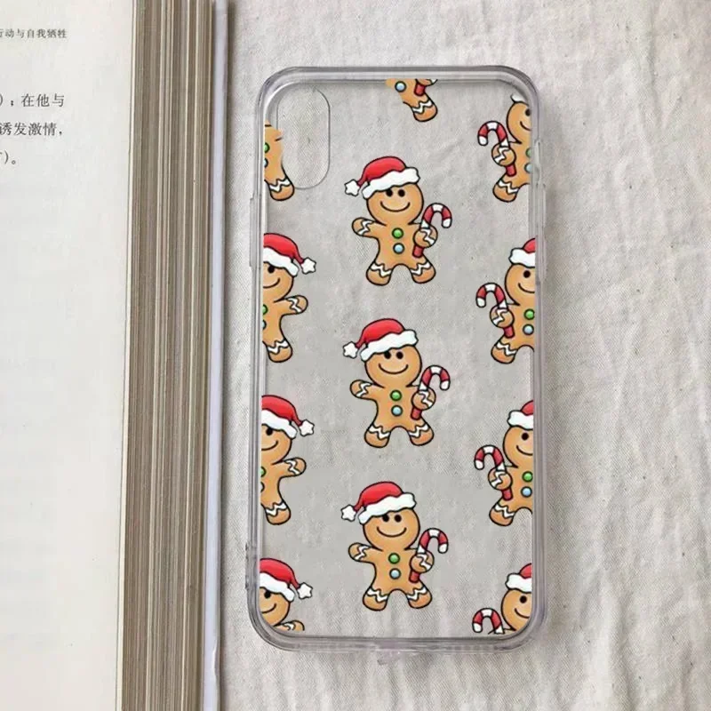 Festive New Year Santa & Reindeer Merry Christmas Phone Case Cover
