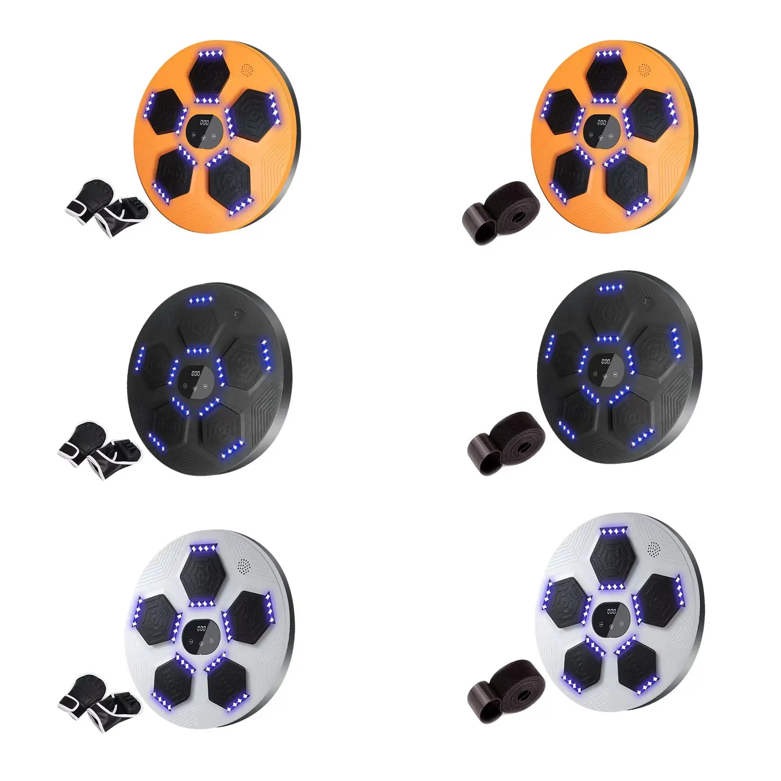 

Boxing Machine for Kids Adults Wall Mount Electronic Music Boxing Wall Target for Exercise Kickboxing Karate Practice Gym