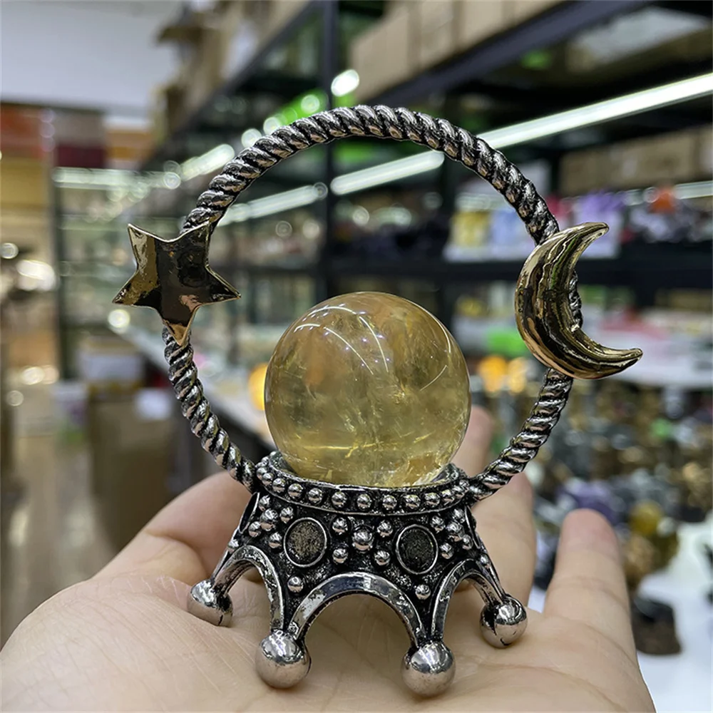 Crystal Display Stand Ball | Metal Stand Crystal Balls