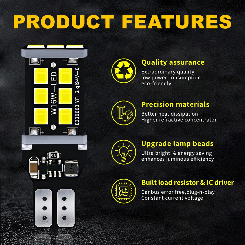 LED     , W16W T15 921 Canbus, E81 E87 E88 E82 E92 E90 E91 E60 F07 F11 E61 1 3 5 ø, 4 