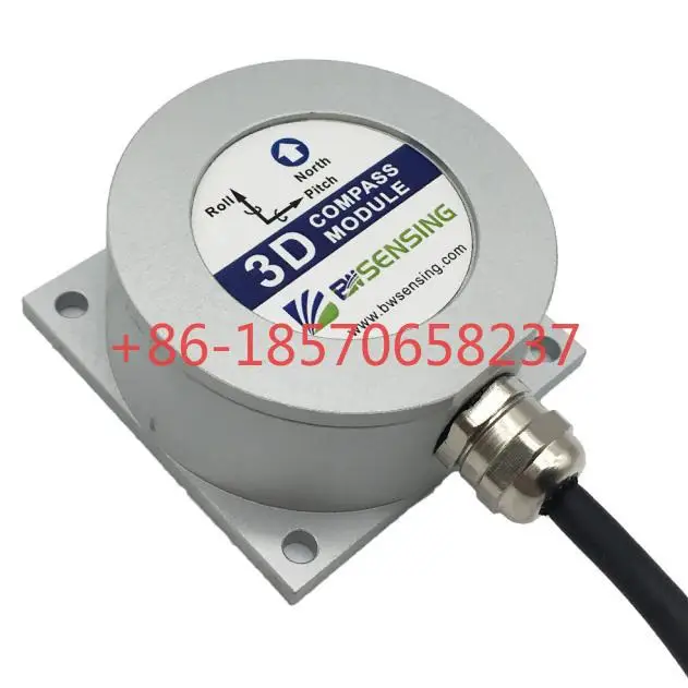 

BWSENSING 3D Digital Compass inclinometer Sensor SEC385 Accuracy 0.5 Deg Digital Output RS485 RS232 TTL for optional