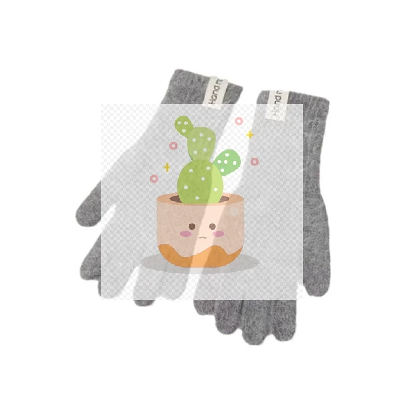 Winter Knitted Gloves Stretchy Warm Gloves Solid Color Fingered Gloves For Cold Weather Girls Men Women And Teens Winter Mittens