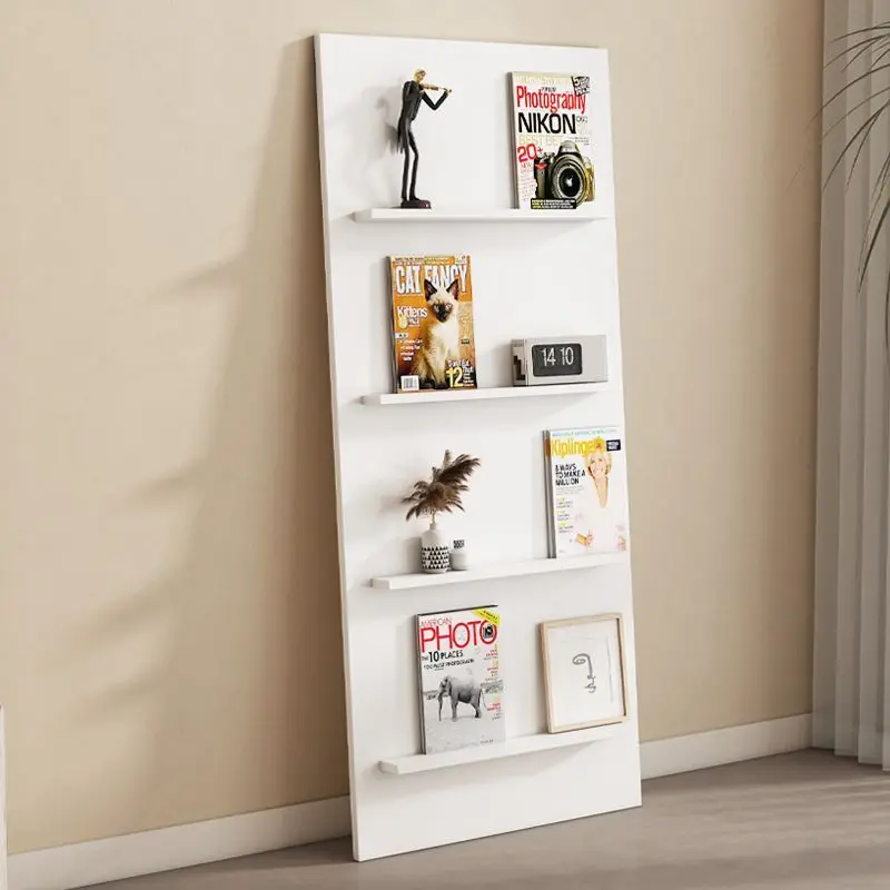 Magazine Rack Floor-standing Ins Style Simple Creative Book and Newspaper Decoration Magazine Storage Rack Holder