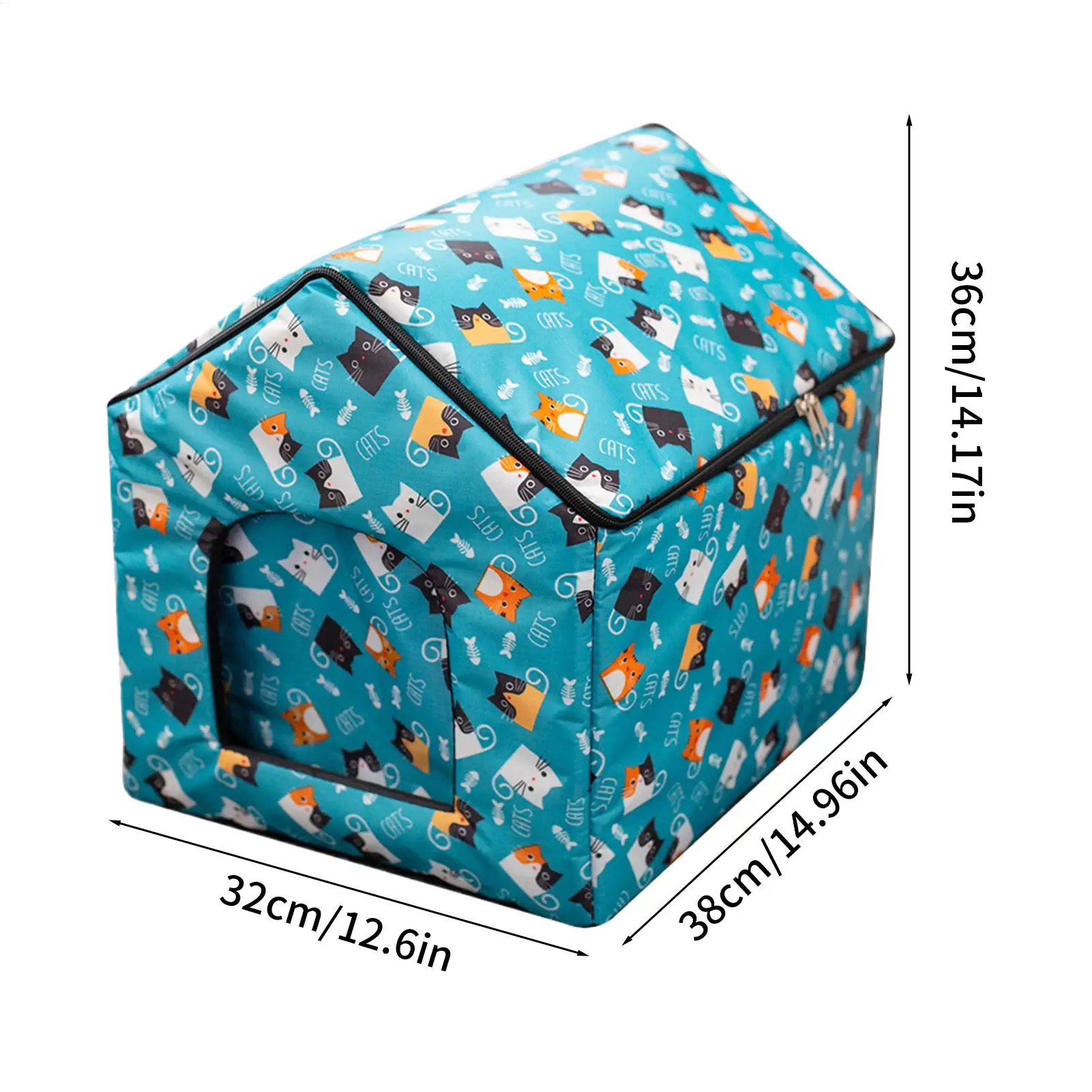 Cooling Cat House Cool Down Tent For Puppy Portable Cooling Puppy House For Bedroom Living Room Patio Backyard Kitten Cold Tents