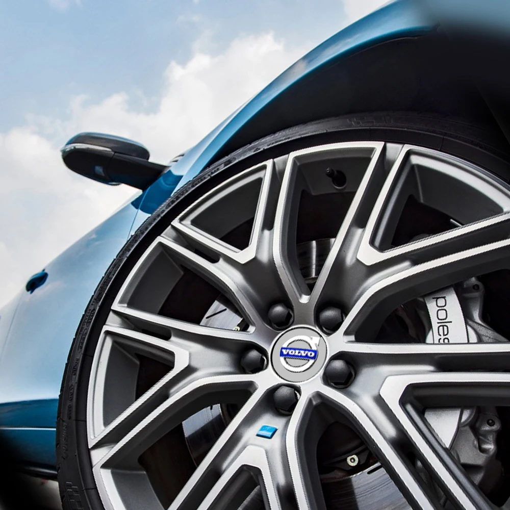 Moyeux De Roue,Centre De Jantes Avec Logo De Voiture, 4-pièces-ensemble