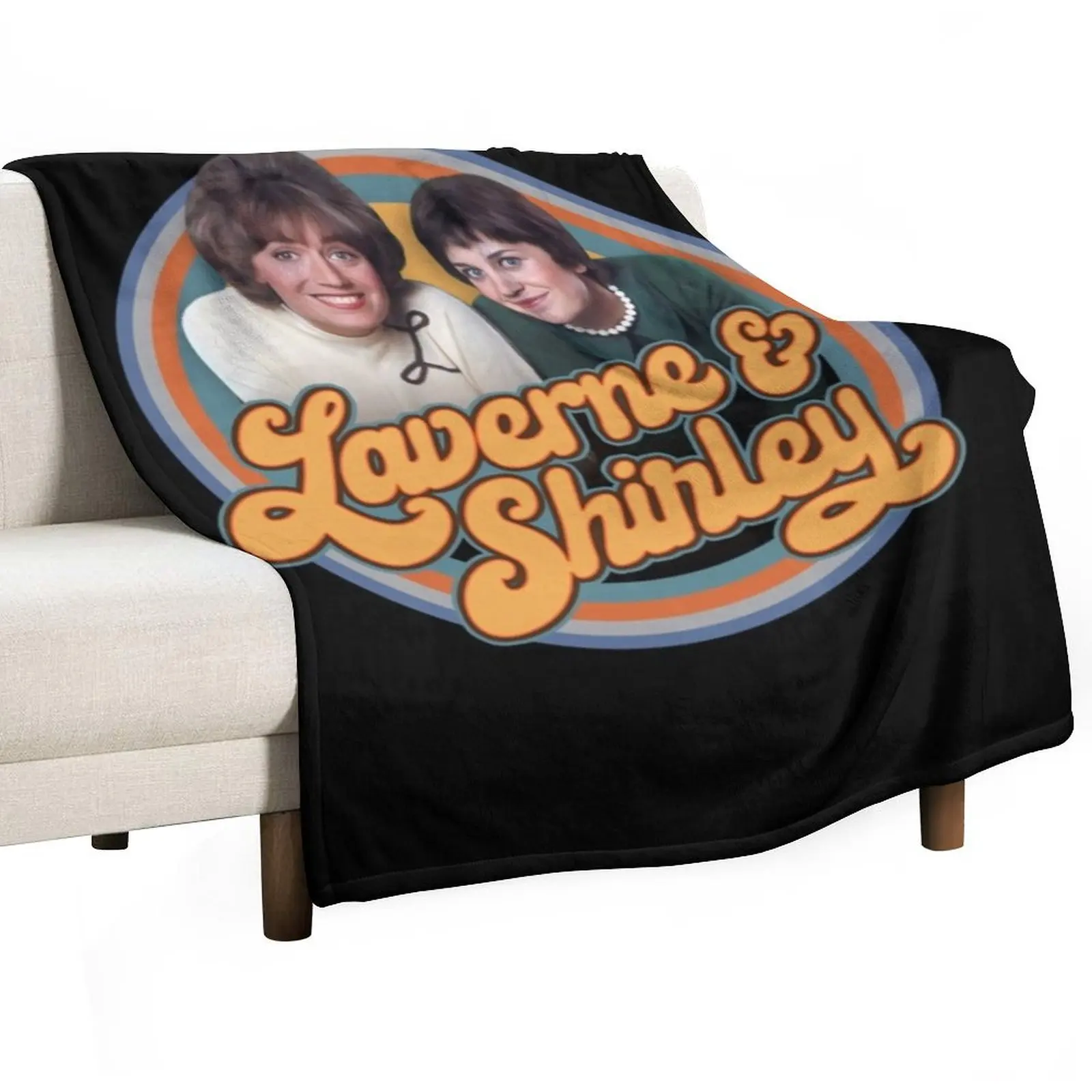 

Laverne And Shirley T-ShirtLaverne and shirley Throw Blanket Bed covers Soft Plush Plaid halloween Bed Fashionable Blankets