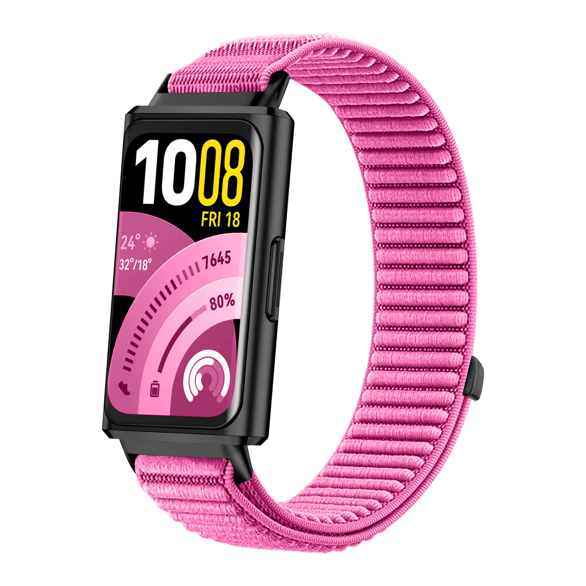 Braided Nylon Loop Strap - Comfortable, Breathable Replacement Band