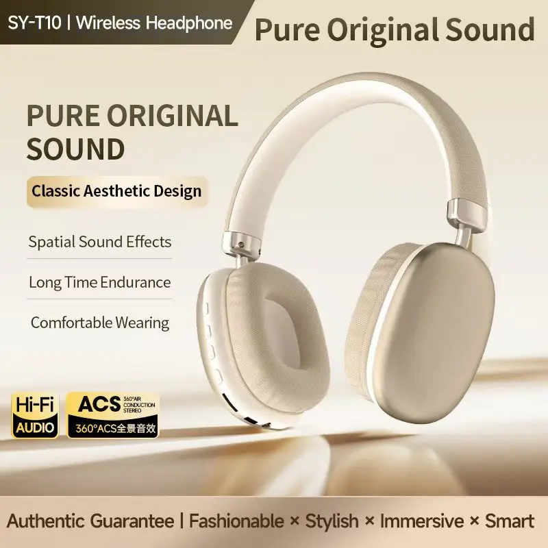 Wireless Bluetooth Headphones Stereo Earphones Super Bass Noise Reduction Mic For Iphone Laptop PC TV Sumsamg Android IOS