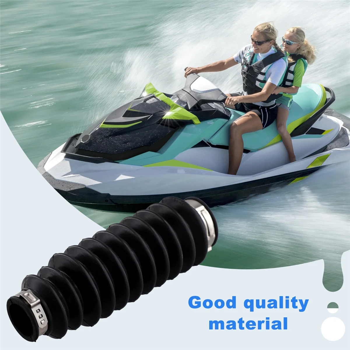 268000186 Replaces Fit for Seadoo 230/300/170 Bellow Ibr