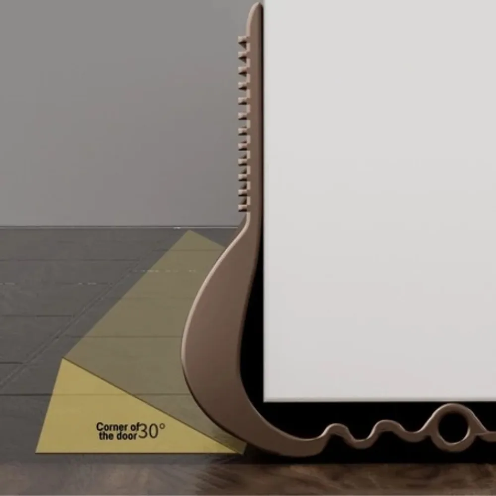 Flexible 93CM Door Bottom Sealing Strip - Insect-Proof, Windproof, Dustproof, Light-Blocking, Soundproof Protection
