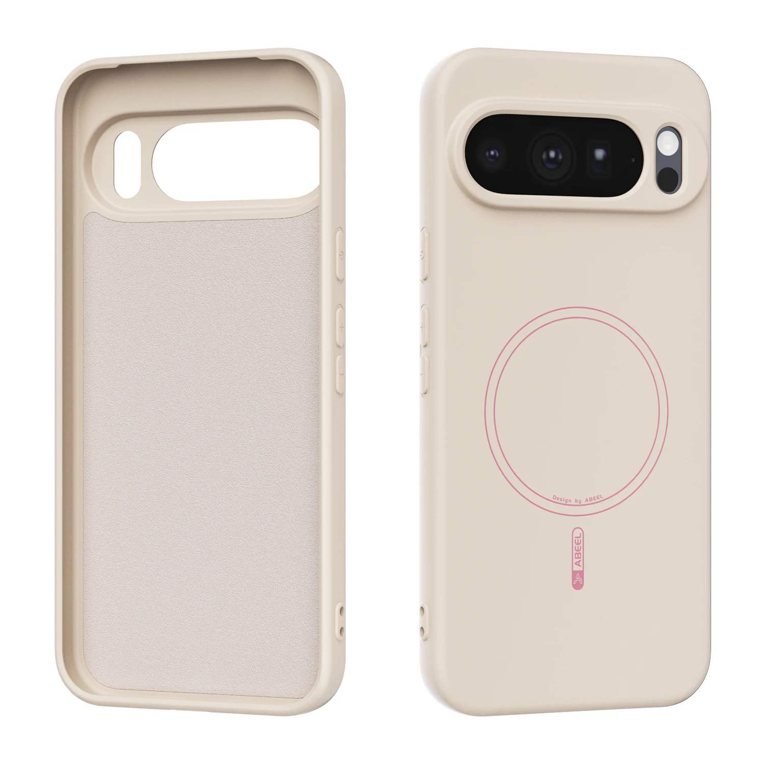 Liquid Silicone Magnetic Phone Case with Shockproof Bumper