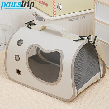 Portable Pet Carrier Bag – Foldable, Breathable Shoulder Bag for Small Dogs & Cats