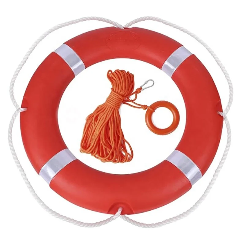 Water Rescue Life Buoy Rings Outdoor Professional Throwing Ring Rope Rescue Lifeguard Lifesaving Ring