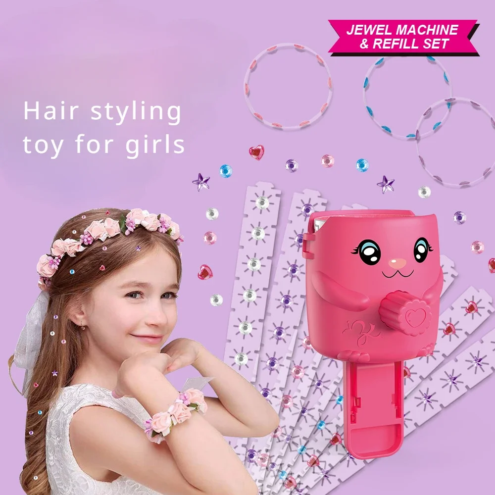 

Игрушка для девочки блестящая дрель для ногтей инструмент для ручной укладки волос DIY искусственная наклейка для Макияжа Игрушки для девочек 12