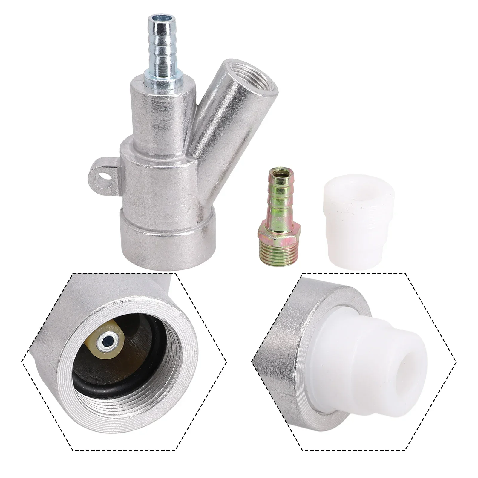 샌드 블라스팅 에어 샌드 블라스터, 녹 먼지 제거제, 붕소 카바이드 깍지, 6mm 에어 툴 전동 공구