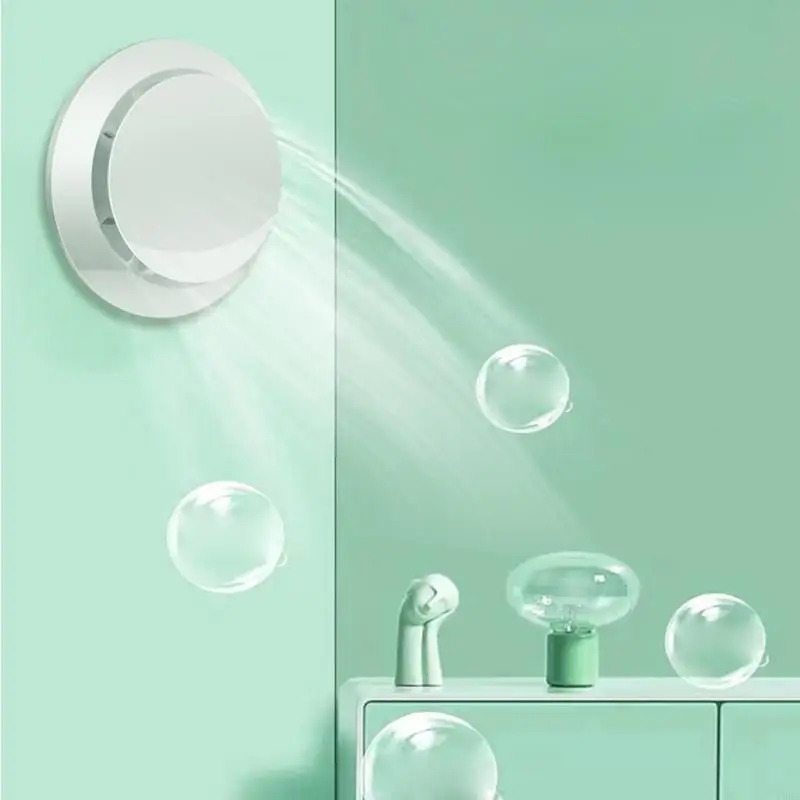 P8DA Low Noise Ventilation Fan Window Ceiling Wall Mounted Vent Fan Reversible Exhaust with Remote Control Easy to Use