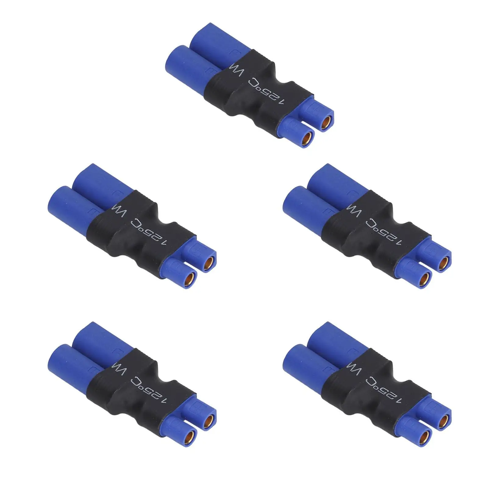 for rc Lipo Battery Adapter Female EC3 to Male EC5 Connector for rc Cars and Ships
