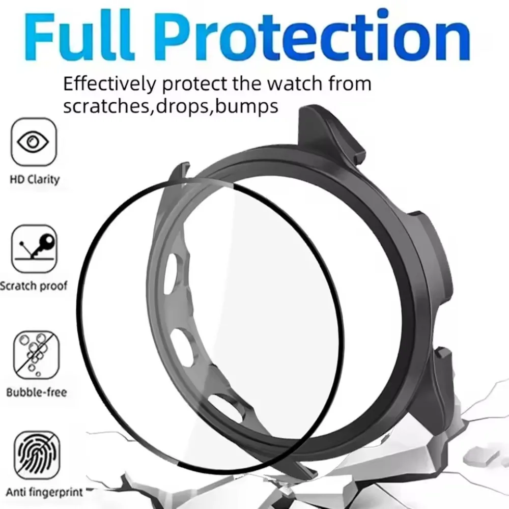 Premium HD Tempered Glass Protective Shell Case