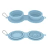 Portable Foldable Dog Bowl: Outdoor Travel Dog Food & Water Bowl, Lightweight Pet Feeding Dish,