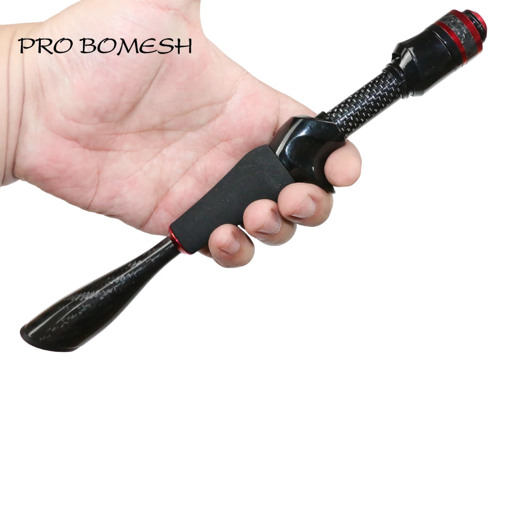 PROBOMESH Taper 3K Twill Carbon Tube Grip Butt Section Spinning Casting  Trout Rod Building Component Handle Repair DIY Accessory