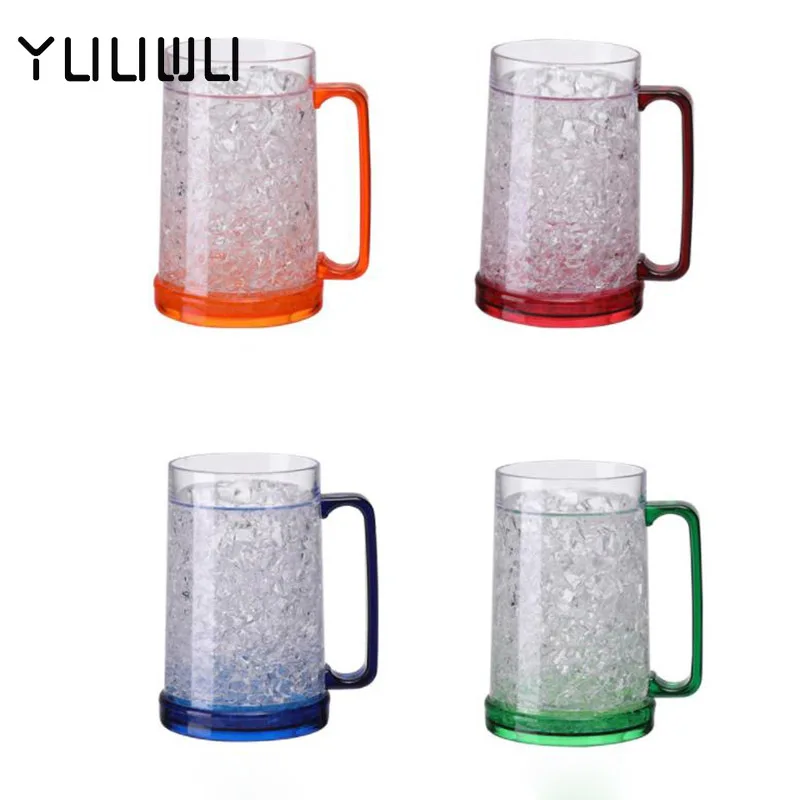 Freezer Mugs With Gel Beer Mugs For Freezer - Frosted Beer Mugs