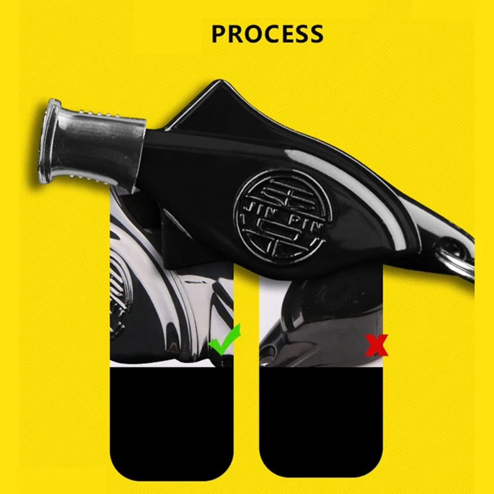 Match High Frequency ABS Material Soccer Basketball Camping Football Dolphin Whistle Whistle Referee Whistle 130 Decibels