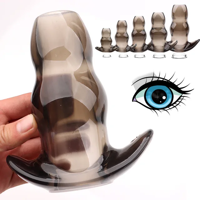 5PCS Silicone Black Bidet Portable Anus Buttplug Clean Enema Anal