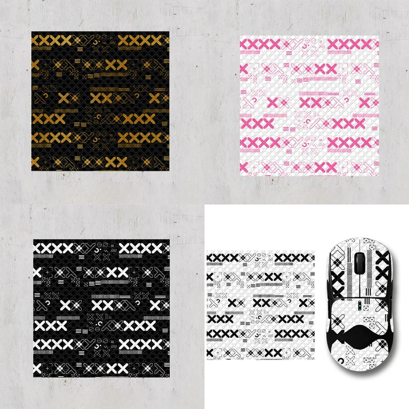 1pcs Anti-Slip Mouse Sticker Universal DIY Sweat-Proof Mouse Grip Tape Wear-Resistant Gaming Sticker 15*14.8cm mouse anti slip sticker