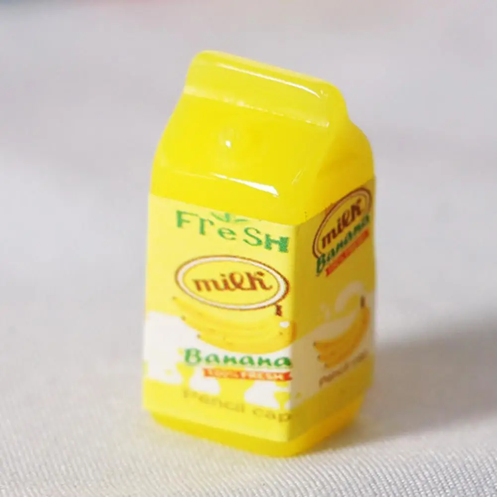 

3 шт. молочная коробка модель Новинка ремесло ролевые игры для кукол имитация молока коробка для кукольного домика молочная коробка