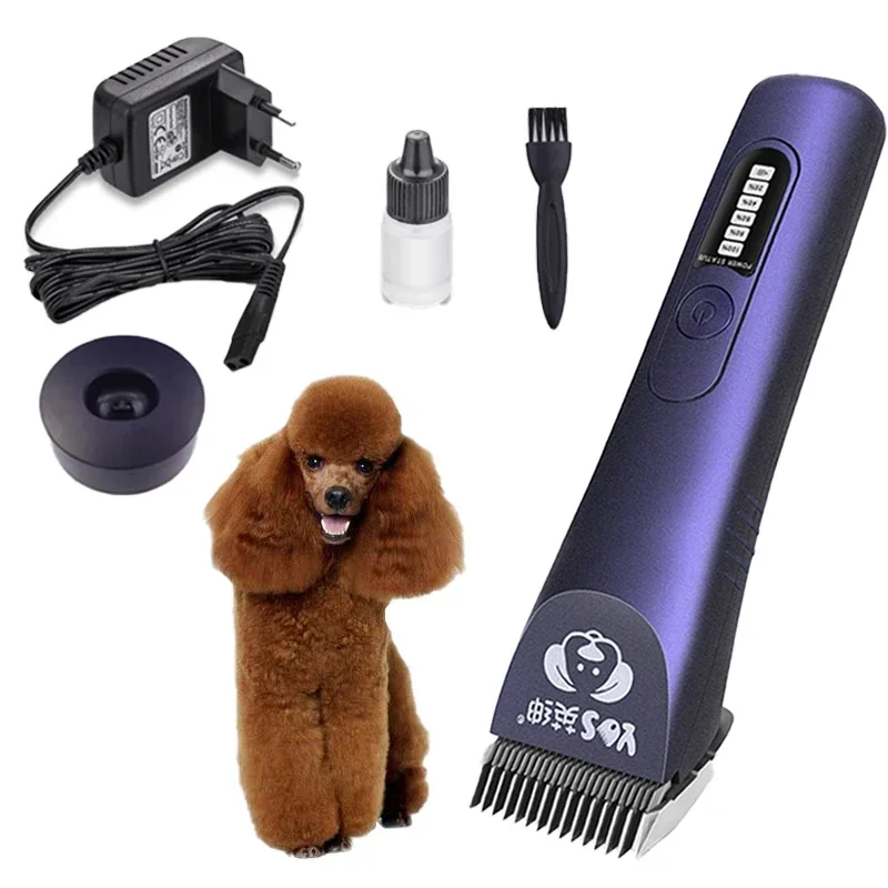 

Hair Gropoming Large Pets Wireless Grooming Nail Body Blade Set Dog Hair Cutter Pet Clipper dog clippers dog grooming