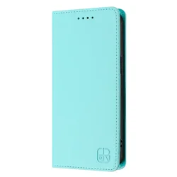 Luxury Anti - Theft Leather Flip Wallet Phone Case - VIVO Y78 Plus 5G (Mint Green)