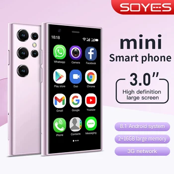 SOYES S23 Pro Smartphone 3.0-inch Mini Phone 3G Network Supports WIFI Bluetooth 2GB+16GB Memory Android Smartphone