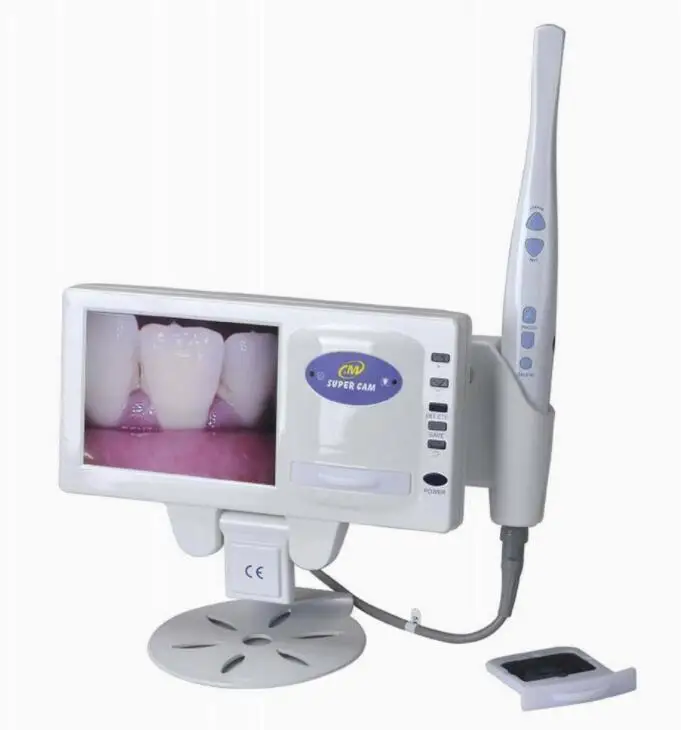 

Dental Equipment Corded X-ray Film Reader With Intraoral Camera Combine 5 inch LCD Monitor