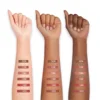 6PC Velvet Matte Lipstick Pen Nude Brown Lip Liner Pencil Kit Smooth Rose Red Pigment Lipstick Pencil Set Dye Cheek Lip Tint 5