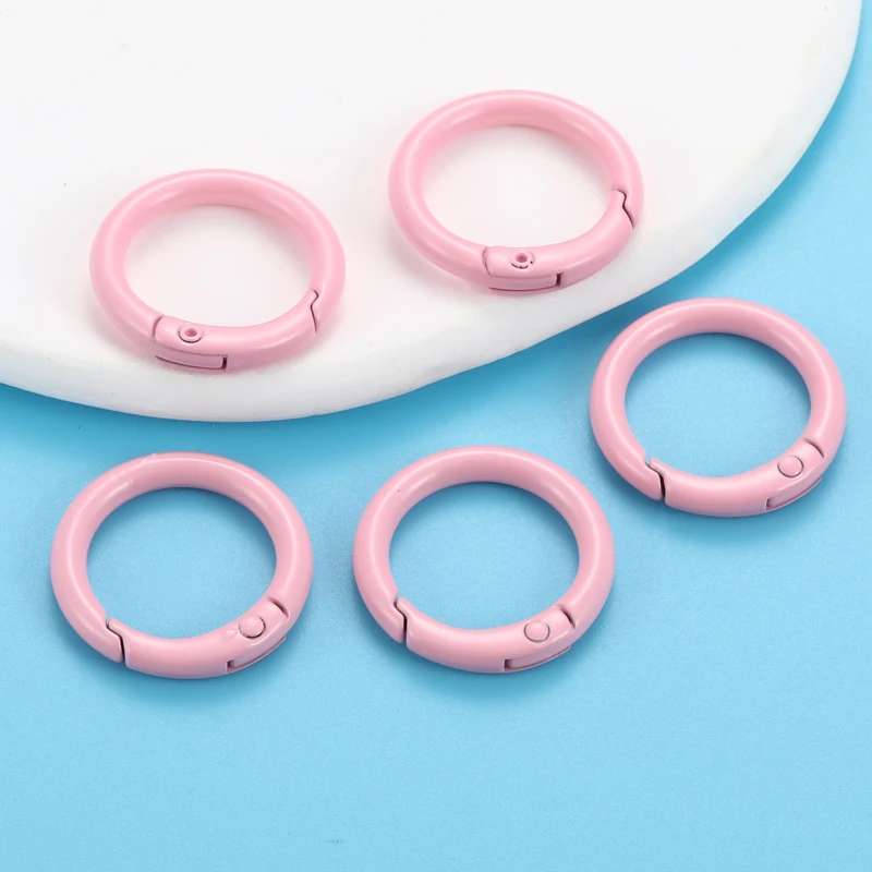 Multi-Colored Alloy Keychain