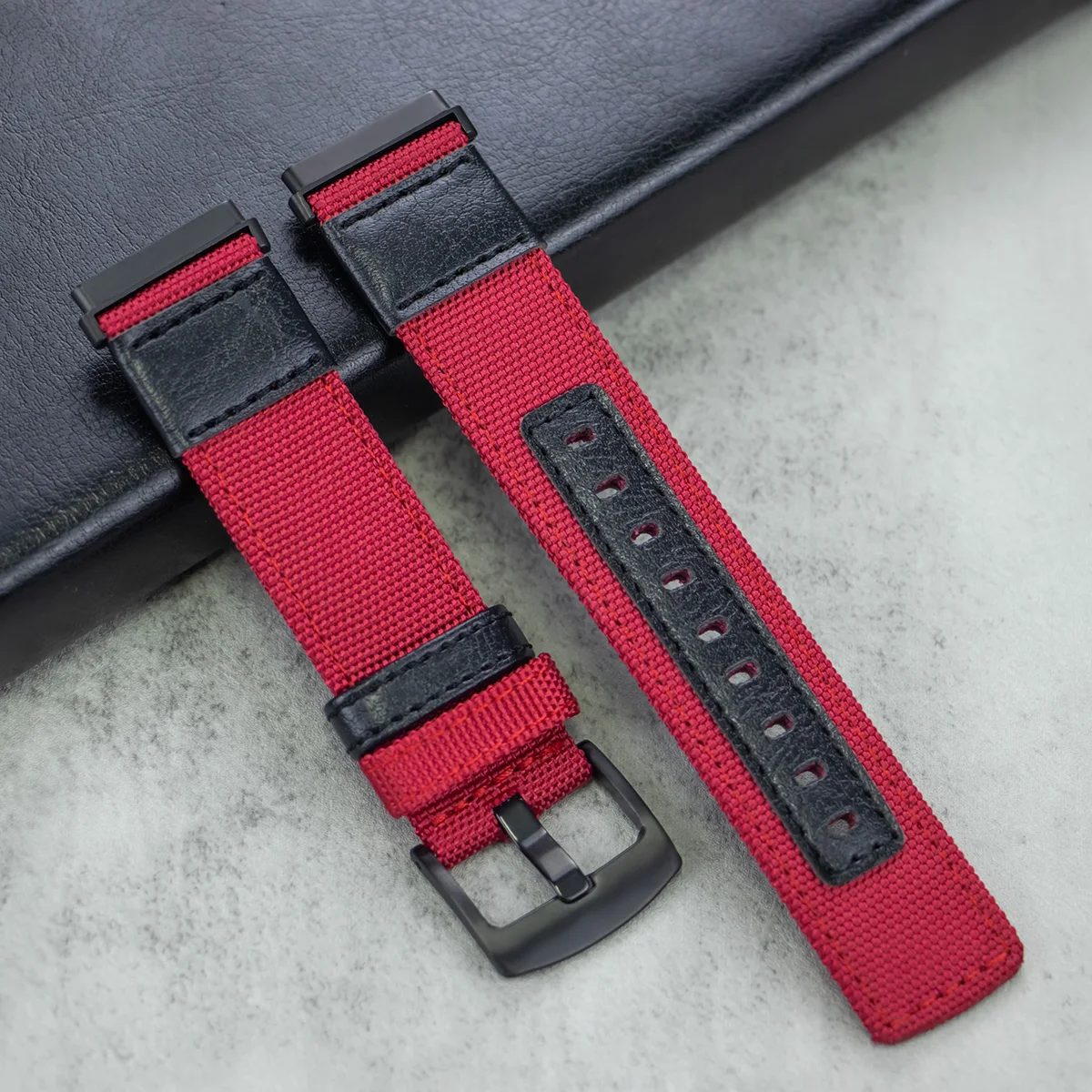 Nylon Sports Watch Band Replacement for Fitbit Versa and Sense Series