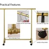 Kids Clothing Racks,Child Dress up Racks with Hooks, Metal Pipes Costumes Garment Hanging Racks,Small Rolling Clothes Racks 6