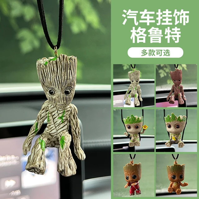 Anime Baum Mann Groot Schaukel Spielzeug Guardians Of The Galaxy Mini Groot  Action Figure Auto Dekoration Anhänger Spielzeug Geschenke - AliExpress