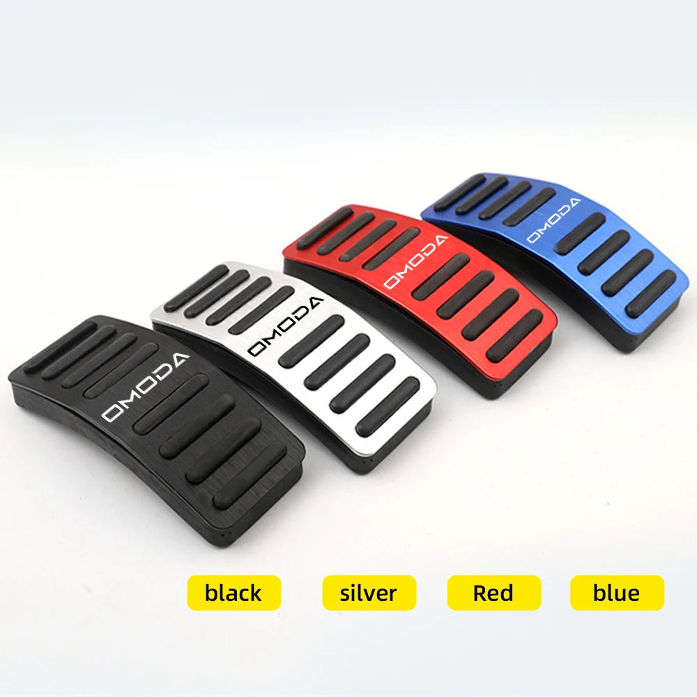 Car Foot Accelerator Gas Brake Pedals Clutch Cover Anti-Slip Pads Chery Omoda 5 C5 FX Aluminum Accessories