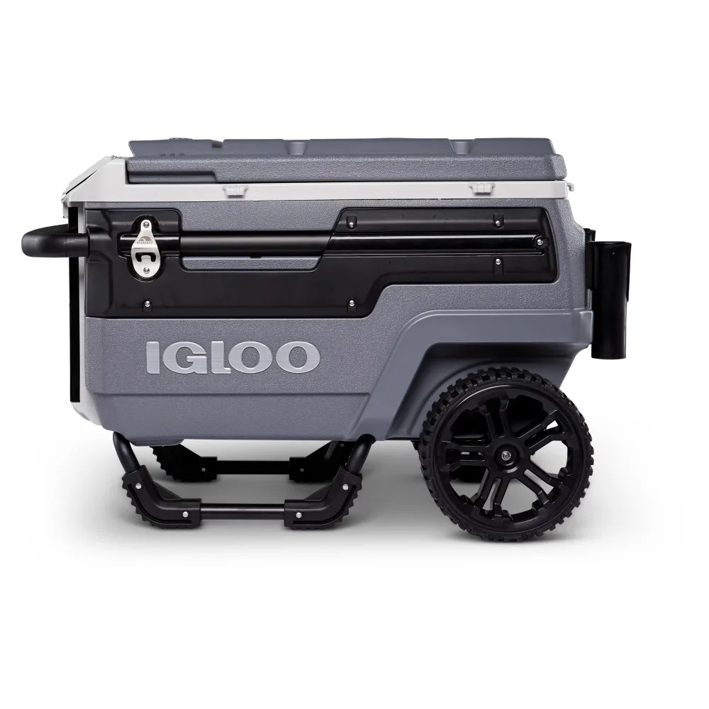 Igloo Trailmate Journey 70 Qt Wheeled Cooler, Gray 1