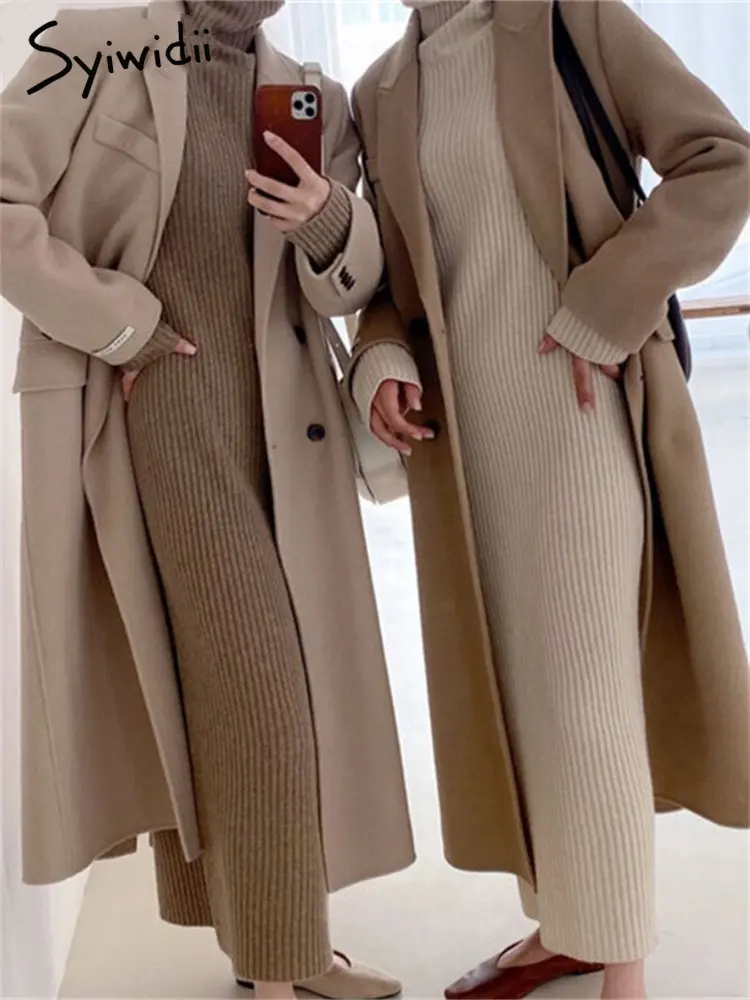 Knitted Winter Dress Women Casual Womens Knit Dresses Winter Winter Knitted Dress Aliexpress