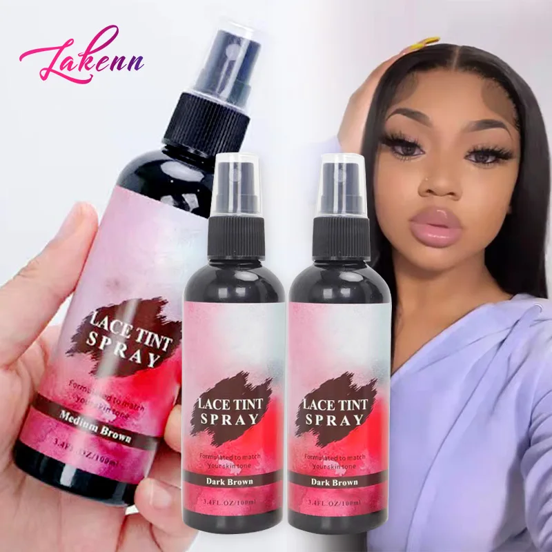 Lace Lint Spray For Lace Wigs Coloration Perruque Spray For Spray Lace Frontal Teint Spray De Tinte De Encaje Wig Accessories