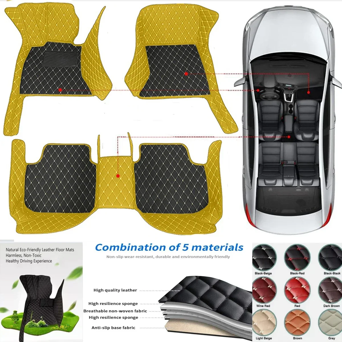 C-black yellow