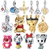 Harry Potter – mes commandes de ballons, breloque en platine de ley 925, chaîne perle, adapté aux bracelets Pandora originaux pour femmes, bijoux à faire soi-même