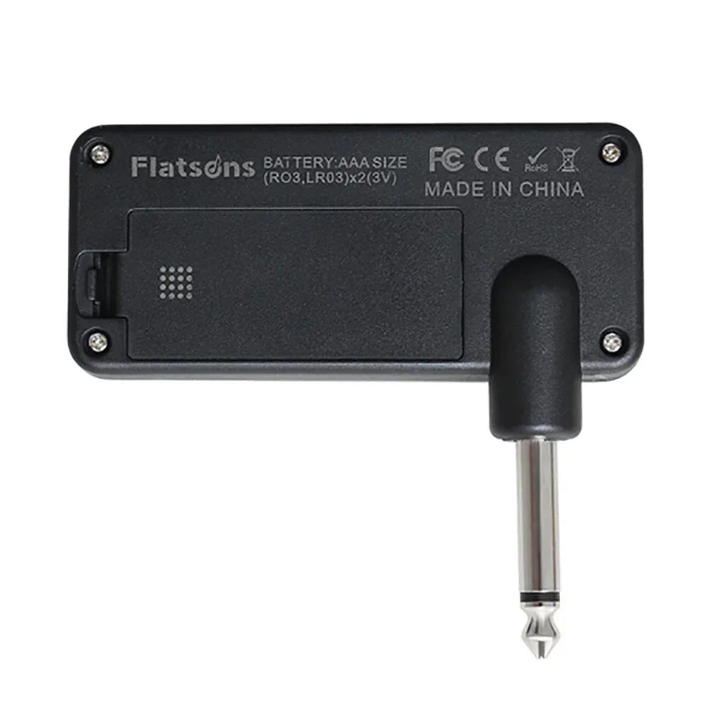 Flatsons F1R Guitar Amplifier Bass Headphone Amplifier Mini Electric Guitar Headphone Parts & Accessories