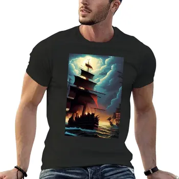 해적 폭풍의 눈 티셔츠, 나만의 애니메이션 티셔츠, 커스텀 디자인