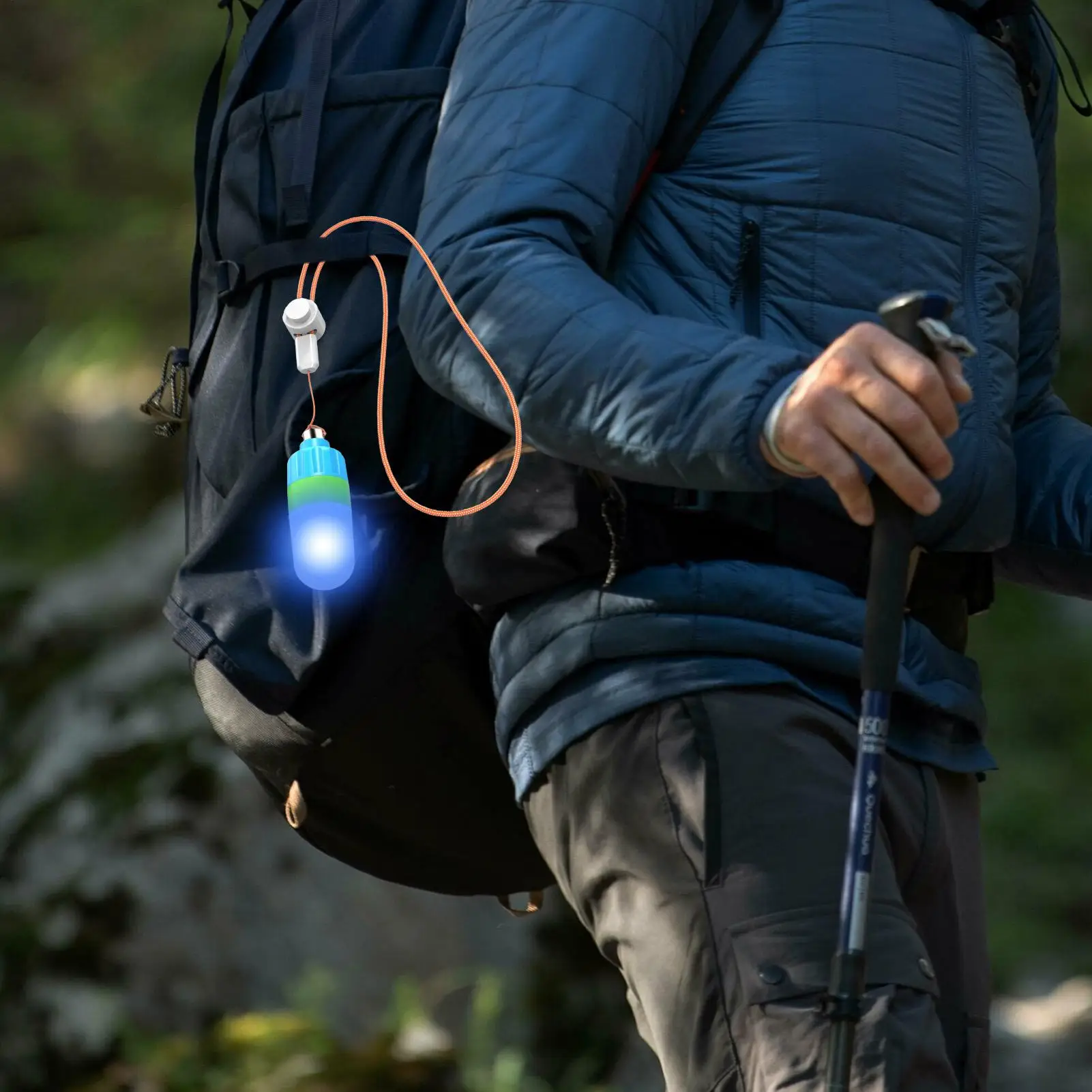 high visibility Scuba Diving Signal Light Flashlight 2 Modes Waterproof 60 Meter Flashy Safety Strobe Light for Underwater Sport