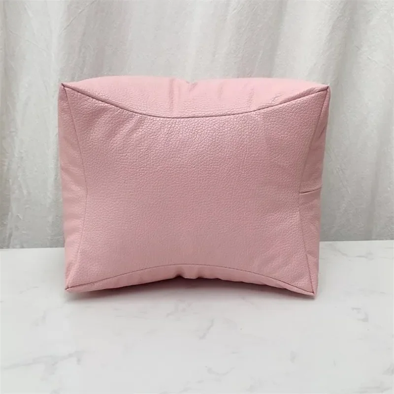 1Pc Pink White Soft PU Leather Nail Art Equipment Hand Rest Cushion Pillow Foot Hand Holder Dual Use Manicure Nail Tools 20#