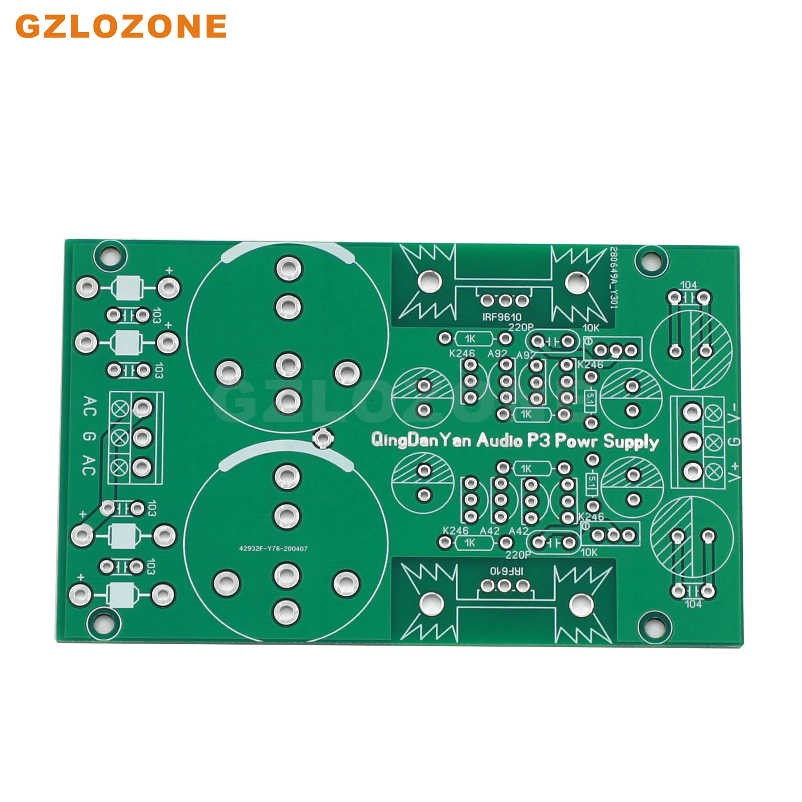 

P3 Wata High Speed DC Regulated Power Supply Bare PCB For Updates CD /DAC/Preamp